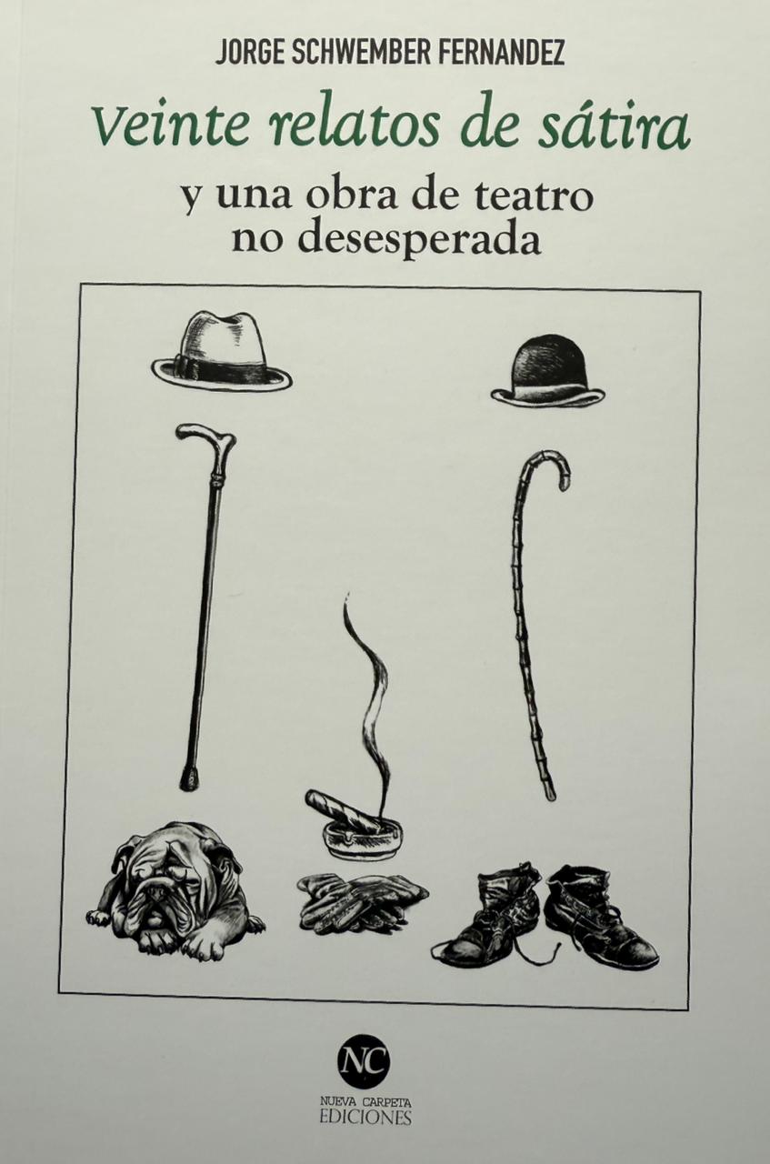 Portada de Veinte relatos de sátira y una obra de teatro no desesperada